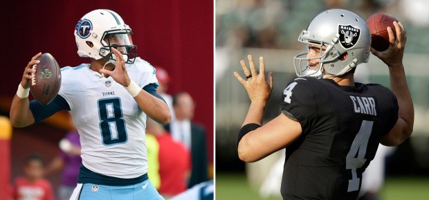 Derek Carr versus Marcus Mariota: Who should Start for The Las Vegas Raiders