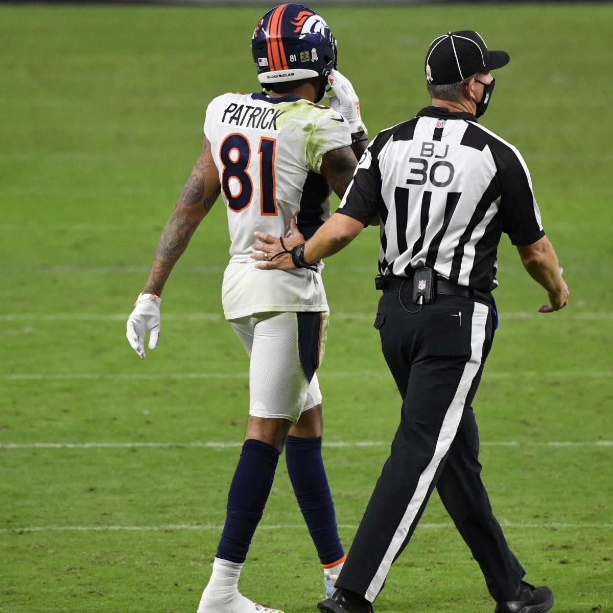 Breaking Down the Raiders/Broncos Fight Between Isaiah Johnson and Tim Patrick