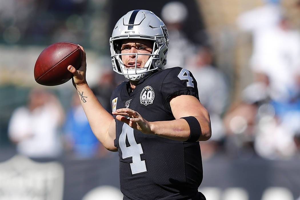 Breaking Down the Raiders' Chances of Making the Playoffs in 2020