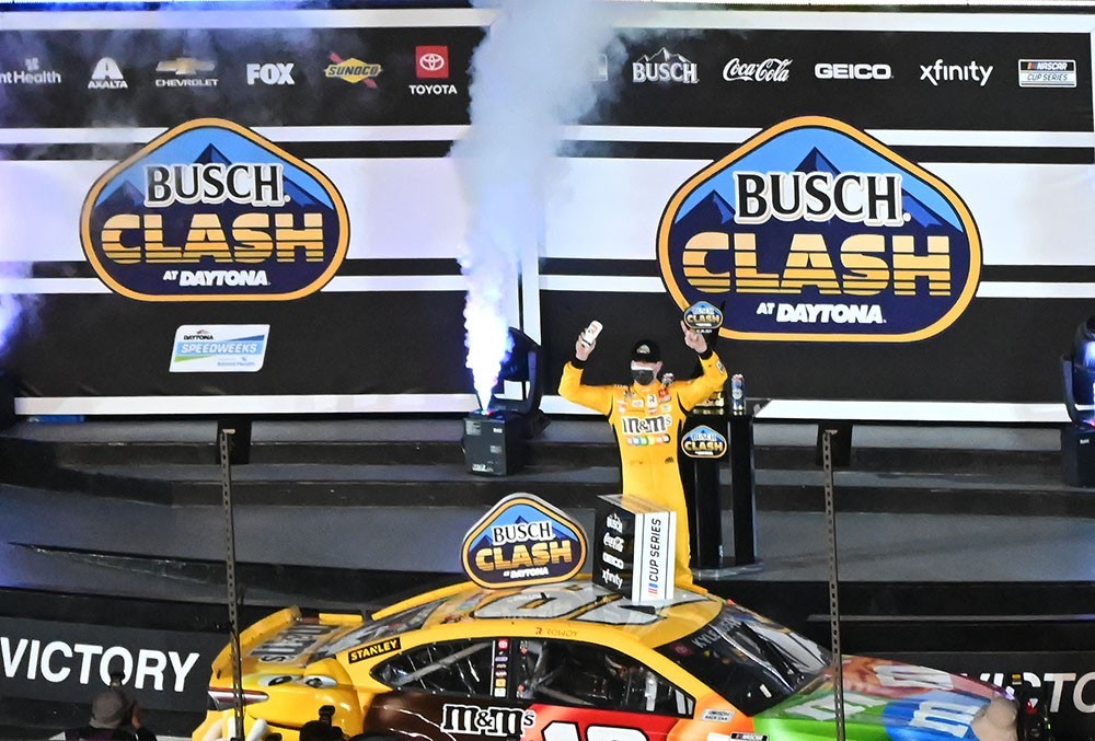 Kyle Busch Comes Up Clutch In Wild 2021 Busch Clash