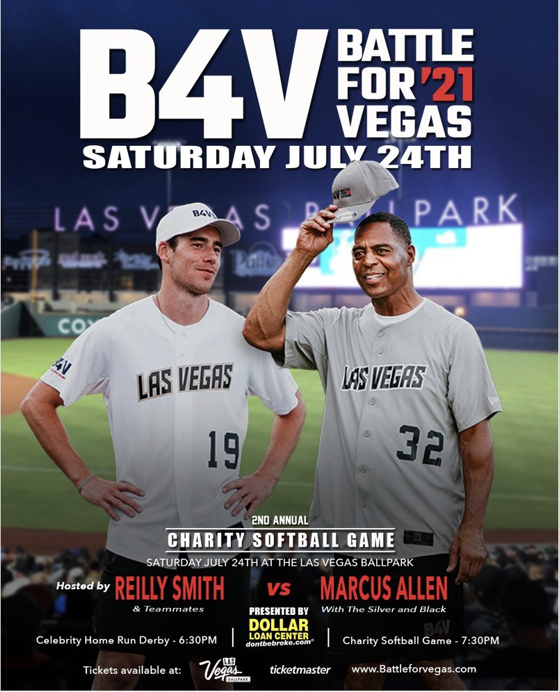 Battle 4 Vegas: VGK vs. Raiders Softball Game