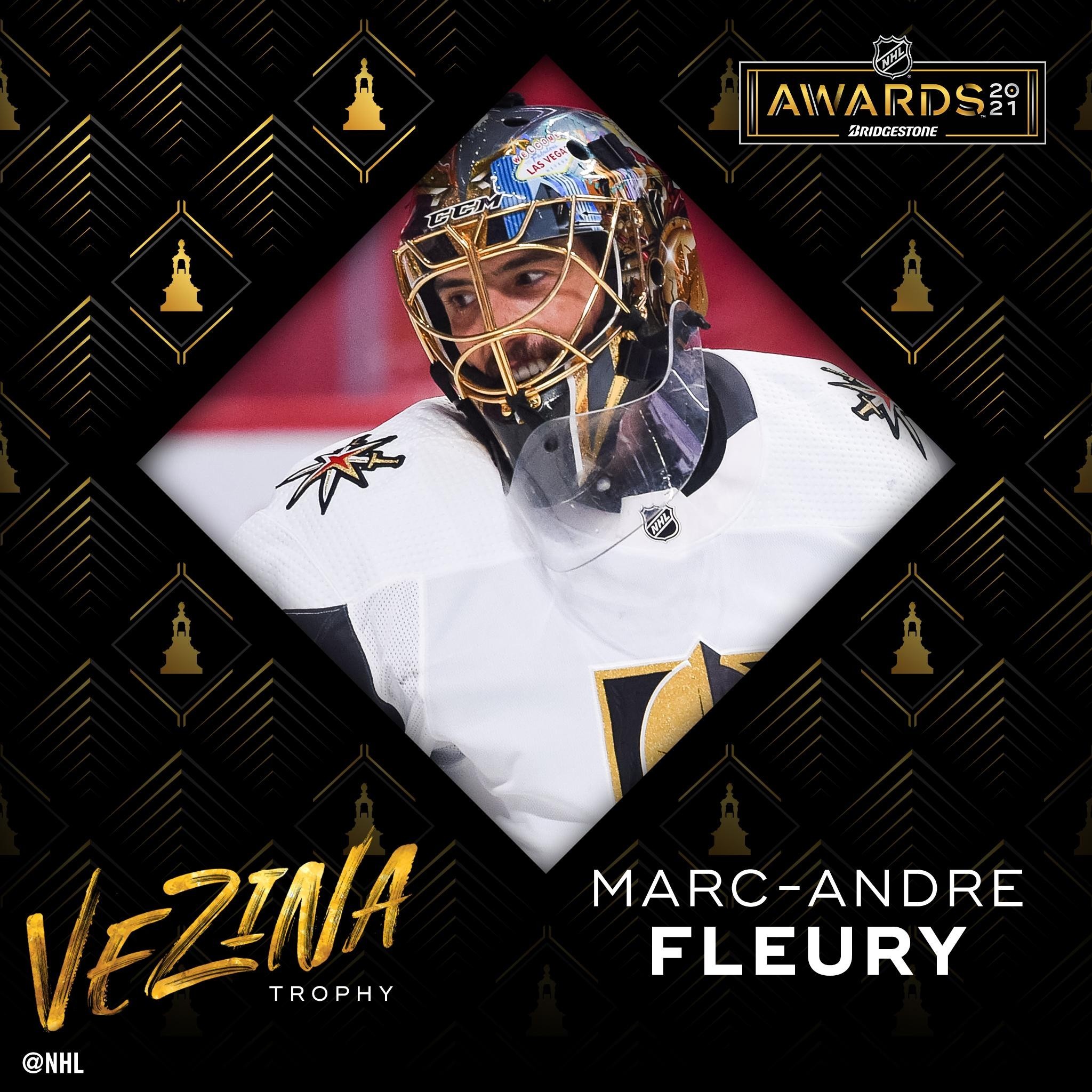 Why Marc-Andre Fleury Deserved To Win This Year's Vezina Trophy in 2021