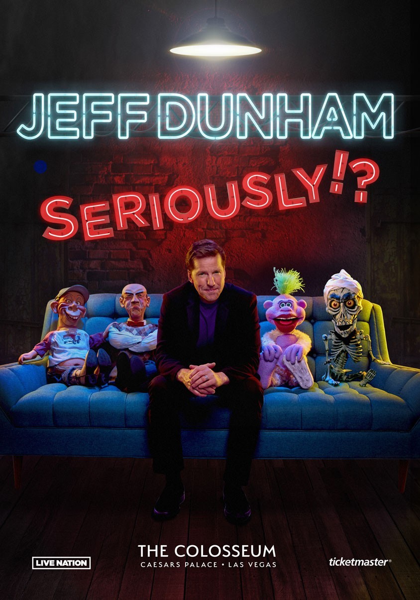 Jeff Dunham Announces Four 2021 Dates at Caesars Palace