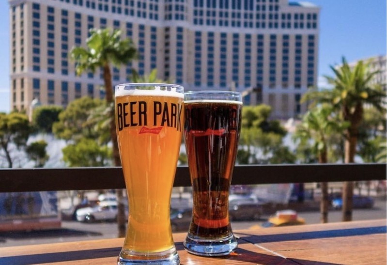 Take In Rooftop Views and Brews on The Strip at Beer Park