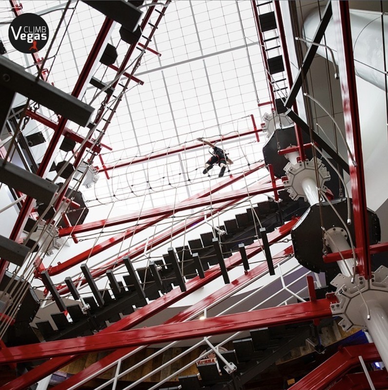 Climb Up High on The Las Vegas Strip