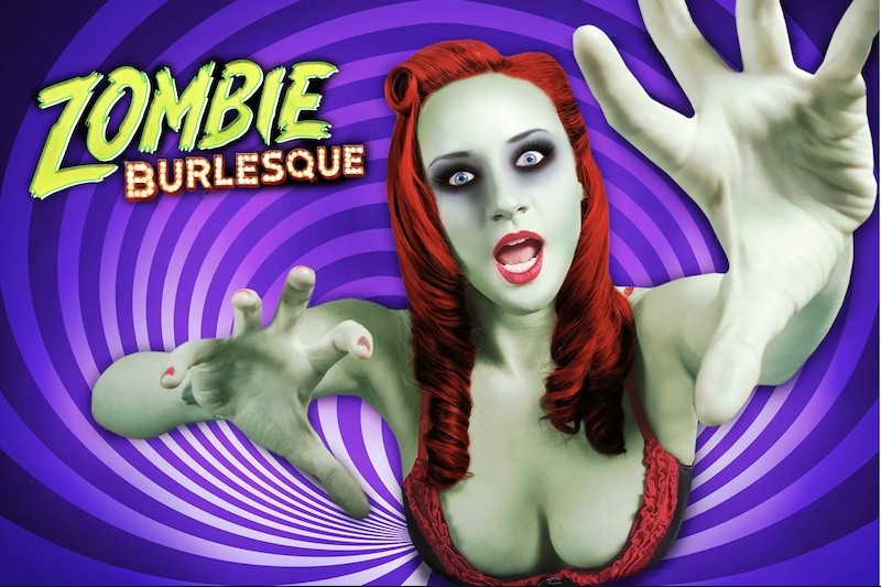Spooky Sexy Zombie Burlesque on The Las Vegas Strip