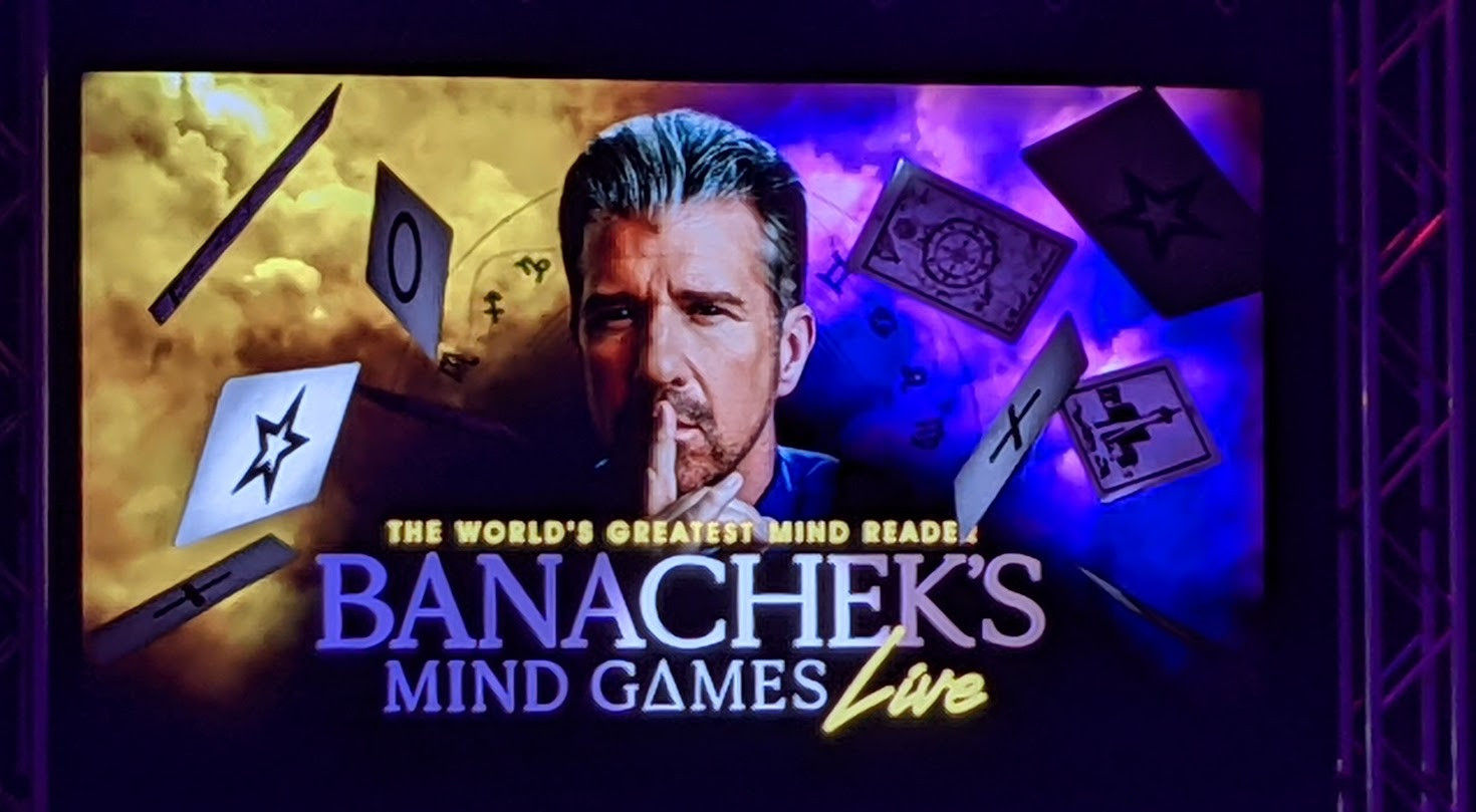 'BANACHEK'S MIND GAMES LIVE' Might Confuse You For The Wrong Reasons