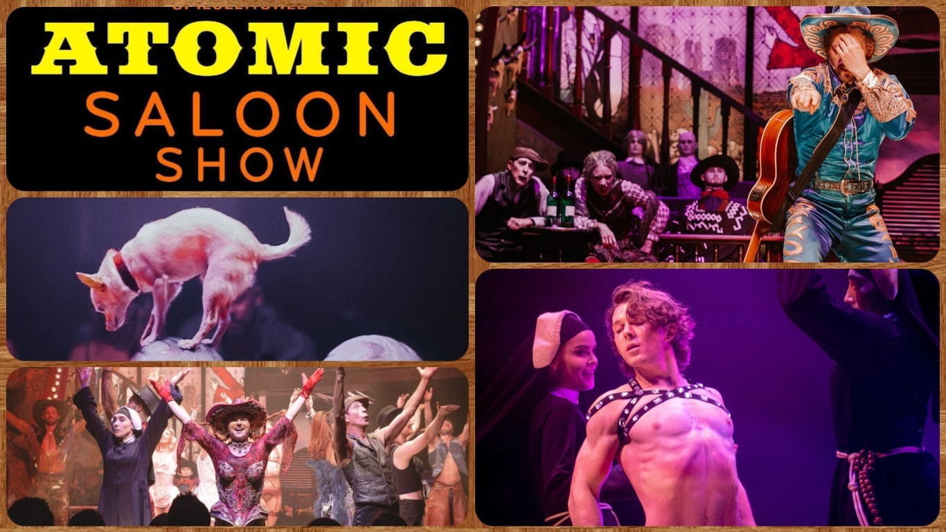 'ATOMIC SALOON SHOW' Adds More Sin, Skin, Dynamite...and a Dancing Chihuahau