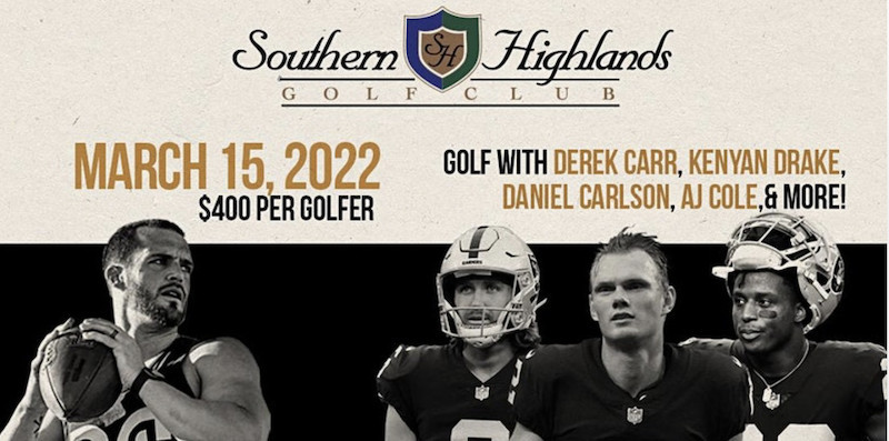 Play A Round Of Golf With Derek Carr