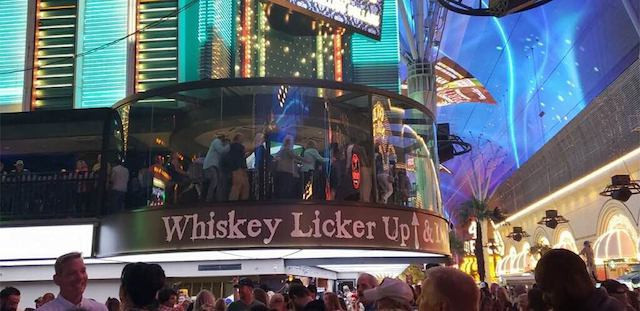 Enjoy Downtown Las Vegas At This Rotating Bar