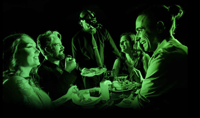 Elevate Your Senses By Dining In Complete Darkness