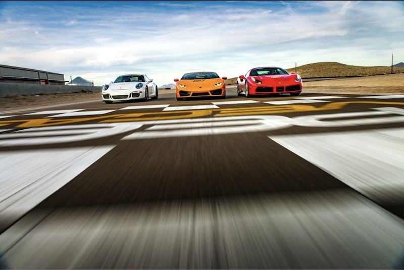 Race Luxurious Cars in the Desert