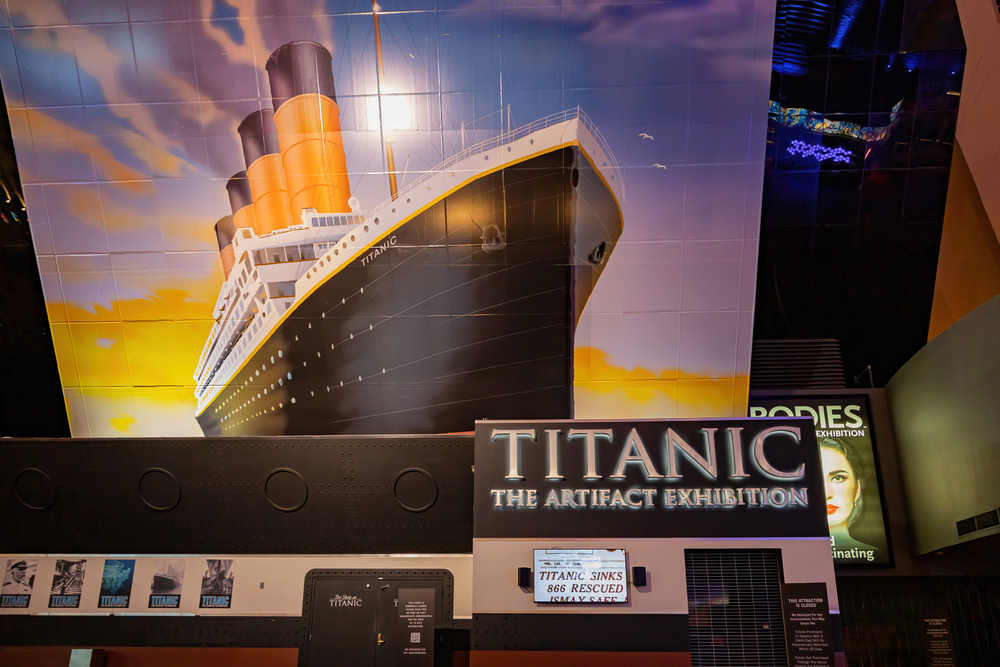 titanic the exhibit