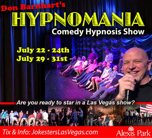 Get Ready for the Funniest Comedy Hypnosis Show in Las Vegas