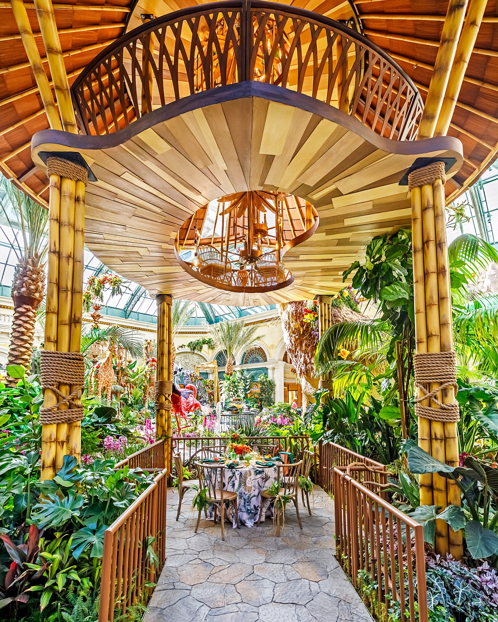 You Can Now Eat Inside the Bellagio's Famed Conservatory