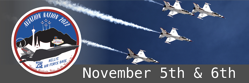 nellis air force base aviation nation banner 