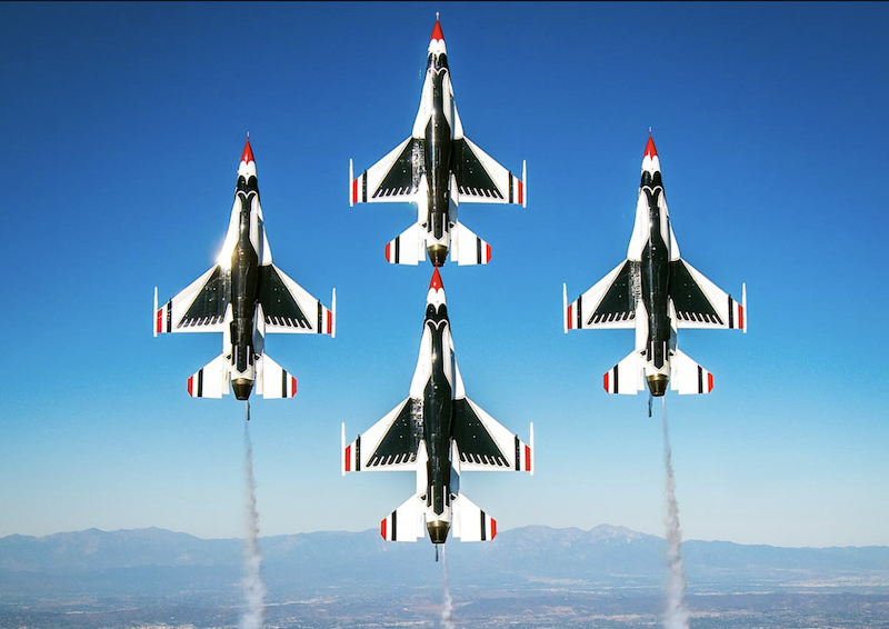Watch a Free Air Show at Nellis Air Force Base
