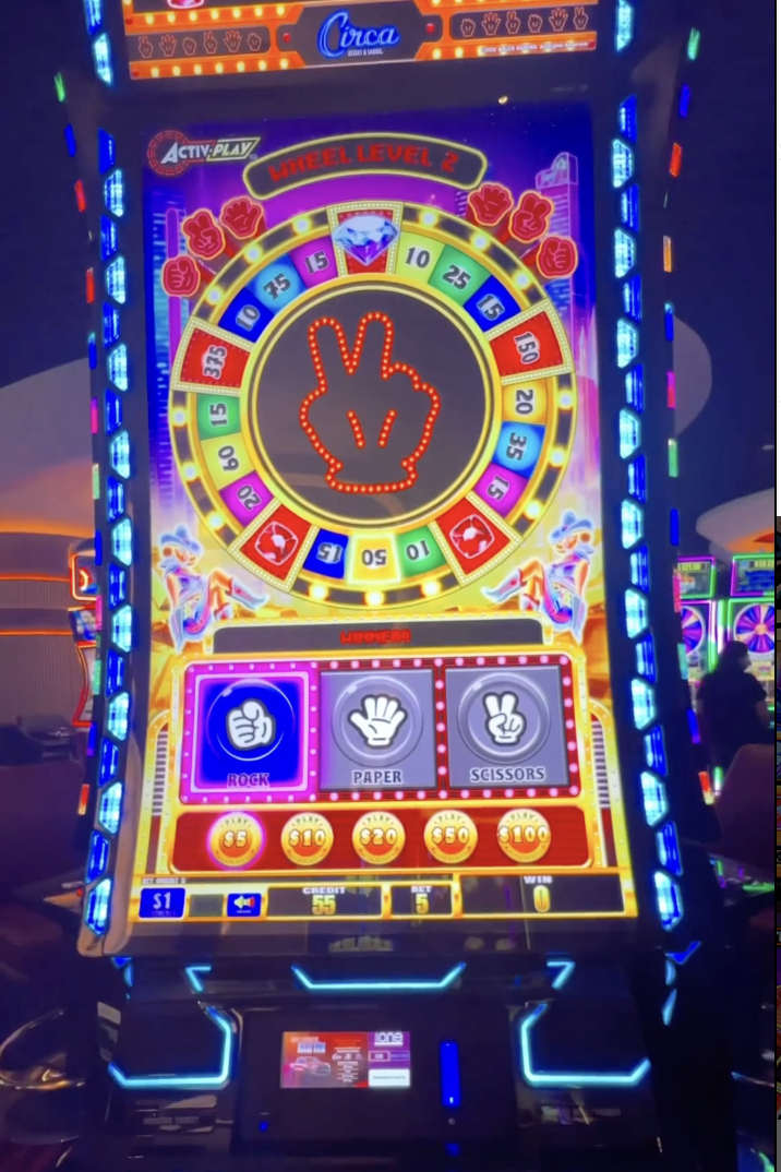 Circa Debuts New Rock, Paper, Scissors Slot Machine