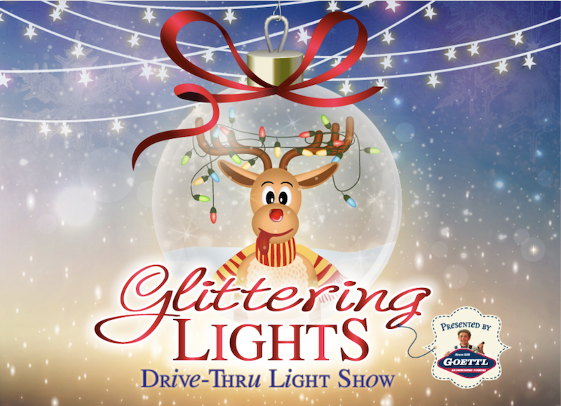 Celebrate Christmas in Las Vegas With Glittering Lights