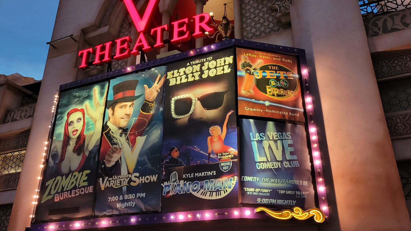 WTF Happened to David Saxe's V THEATER at Planet Hollywood?