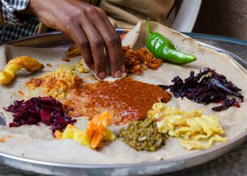 Try New Food at Lucy Ethiopian