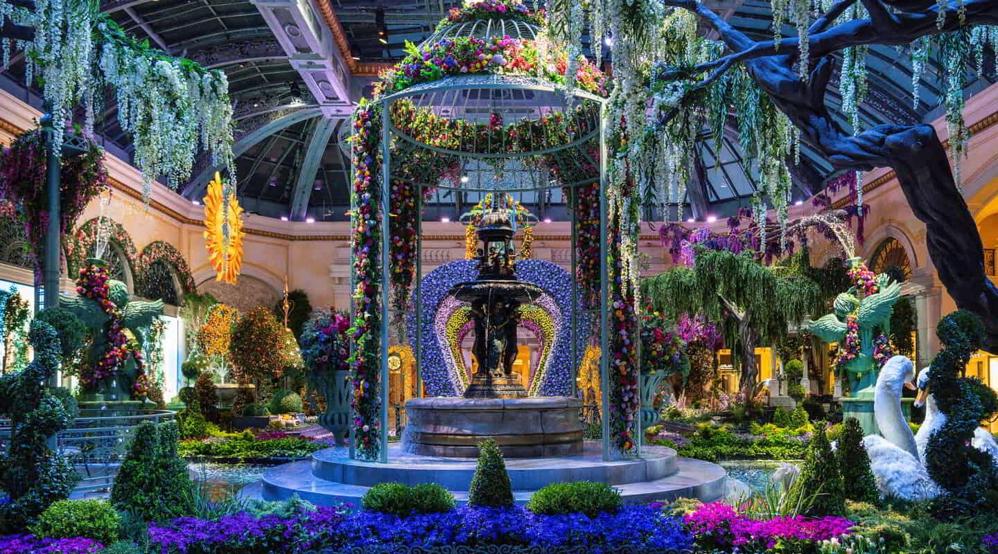The Conservatory and Botanical Garden at the Bellagio