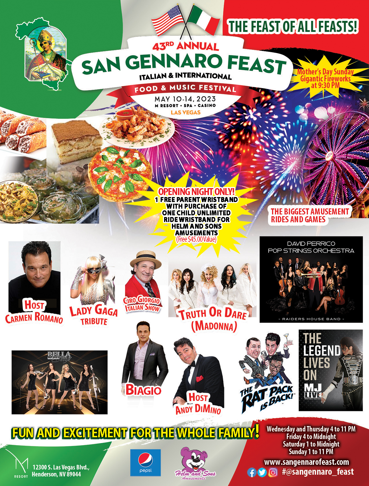 It’s Time For The 43rd Annual San Gennaro Feast!
