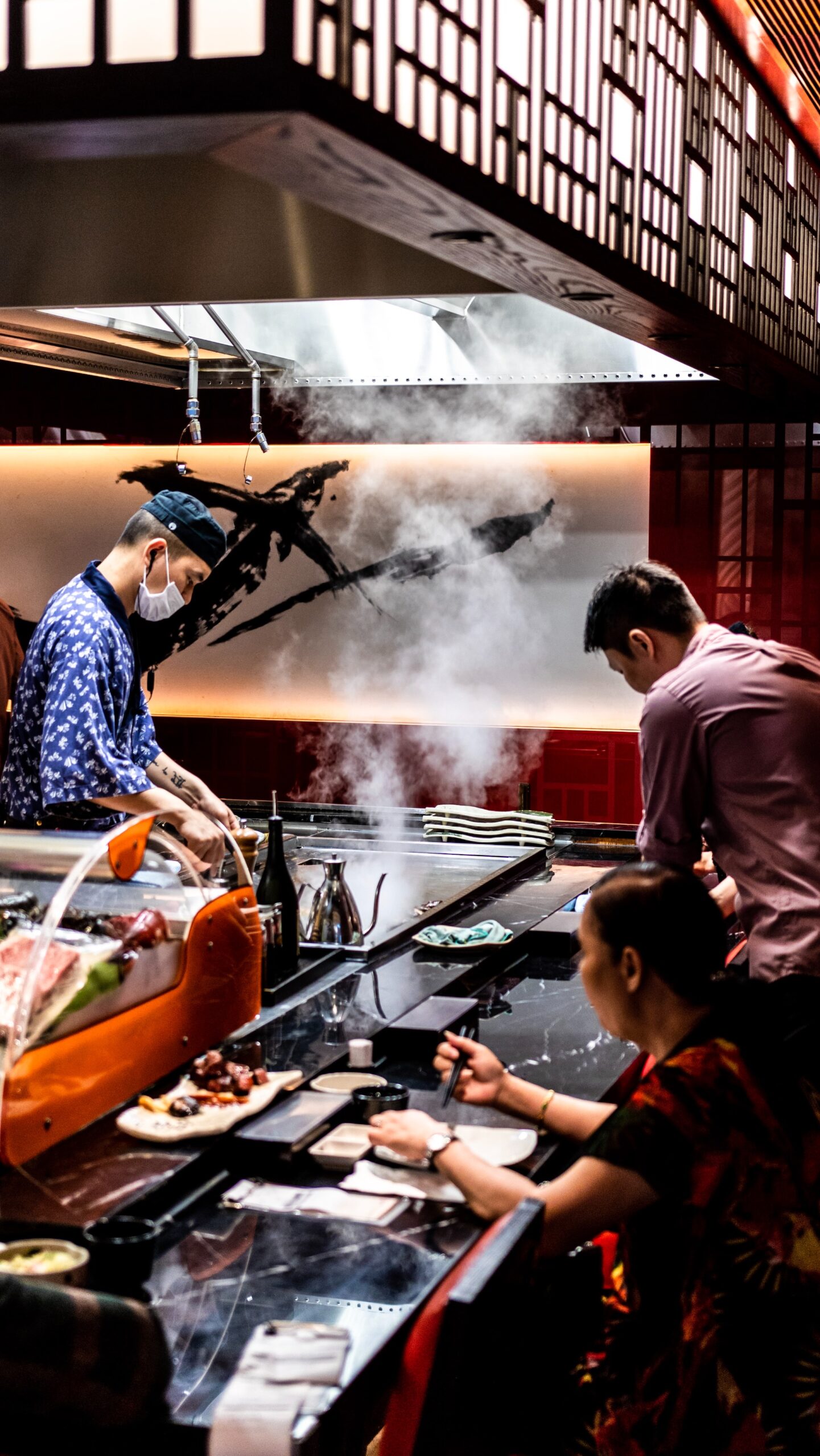 Experiencing Teppanyaki on the Las Vegas Strip