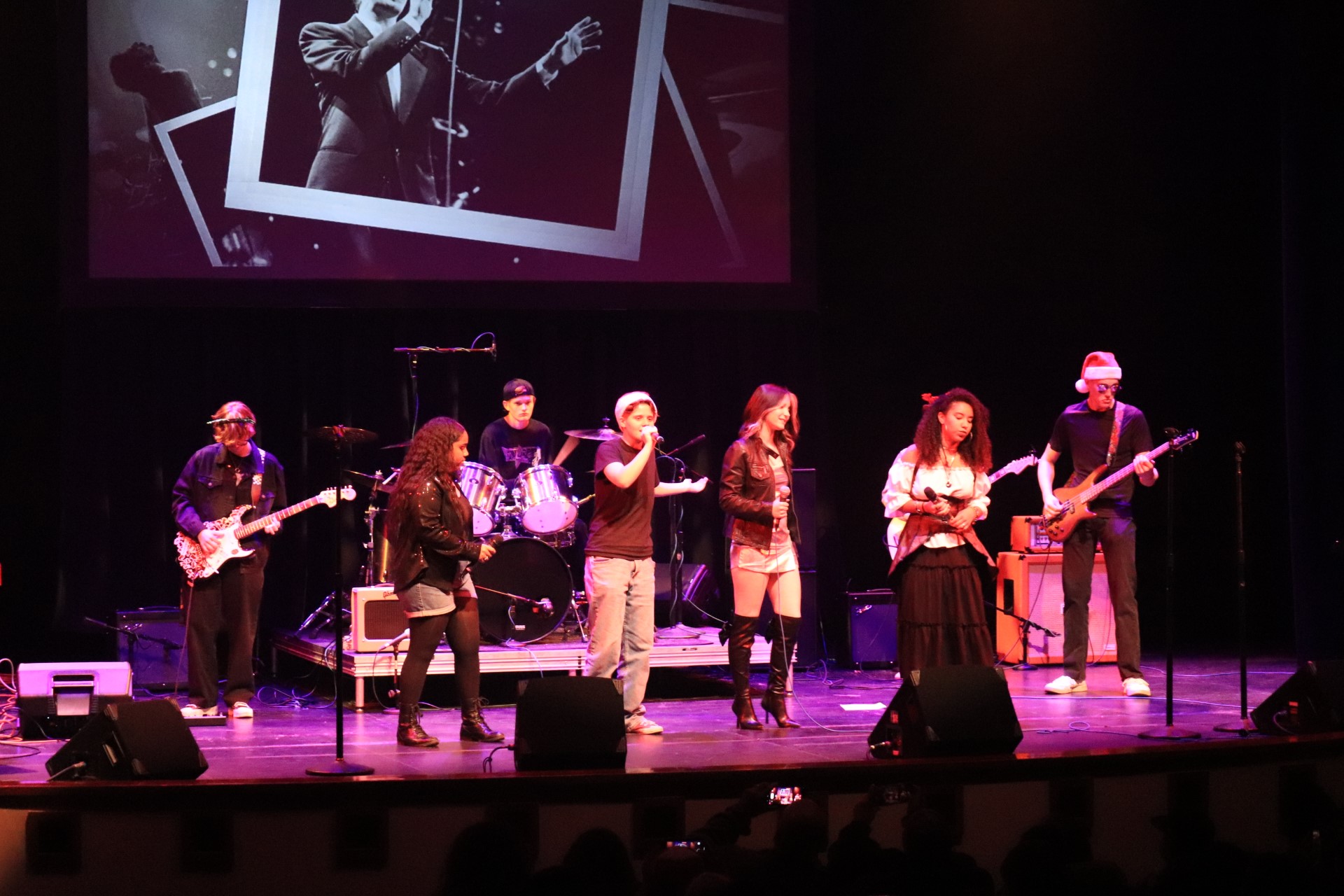 RAPA students on stage