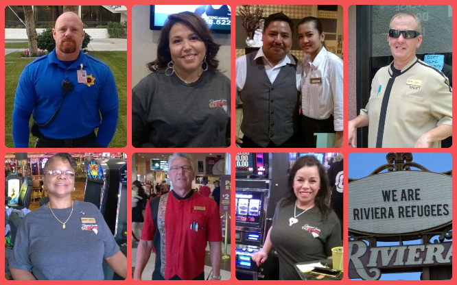 The Faces of RIVIERA HOTEL and CASINO