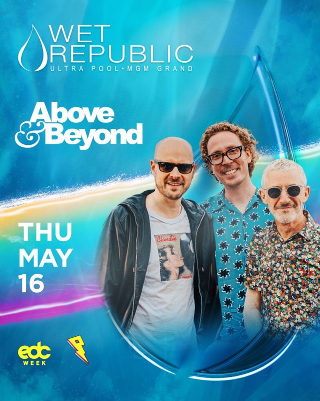 Graphic for the Above & Beyond Pool Party at Wet Republic