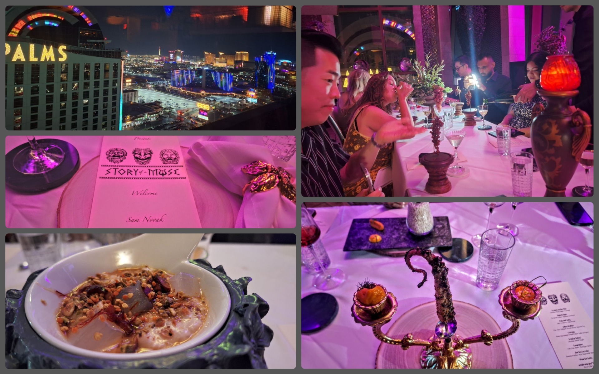 'Story of a Muse' - A Mythic Dining Adventure