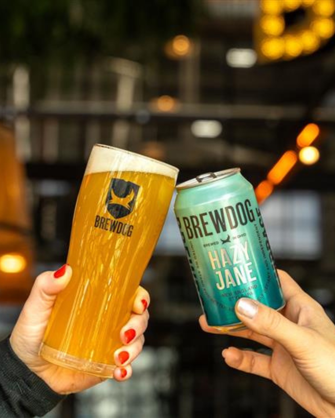 glass of fraft beer and can of beer