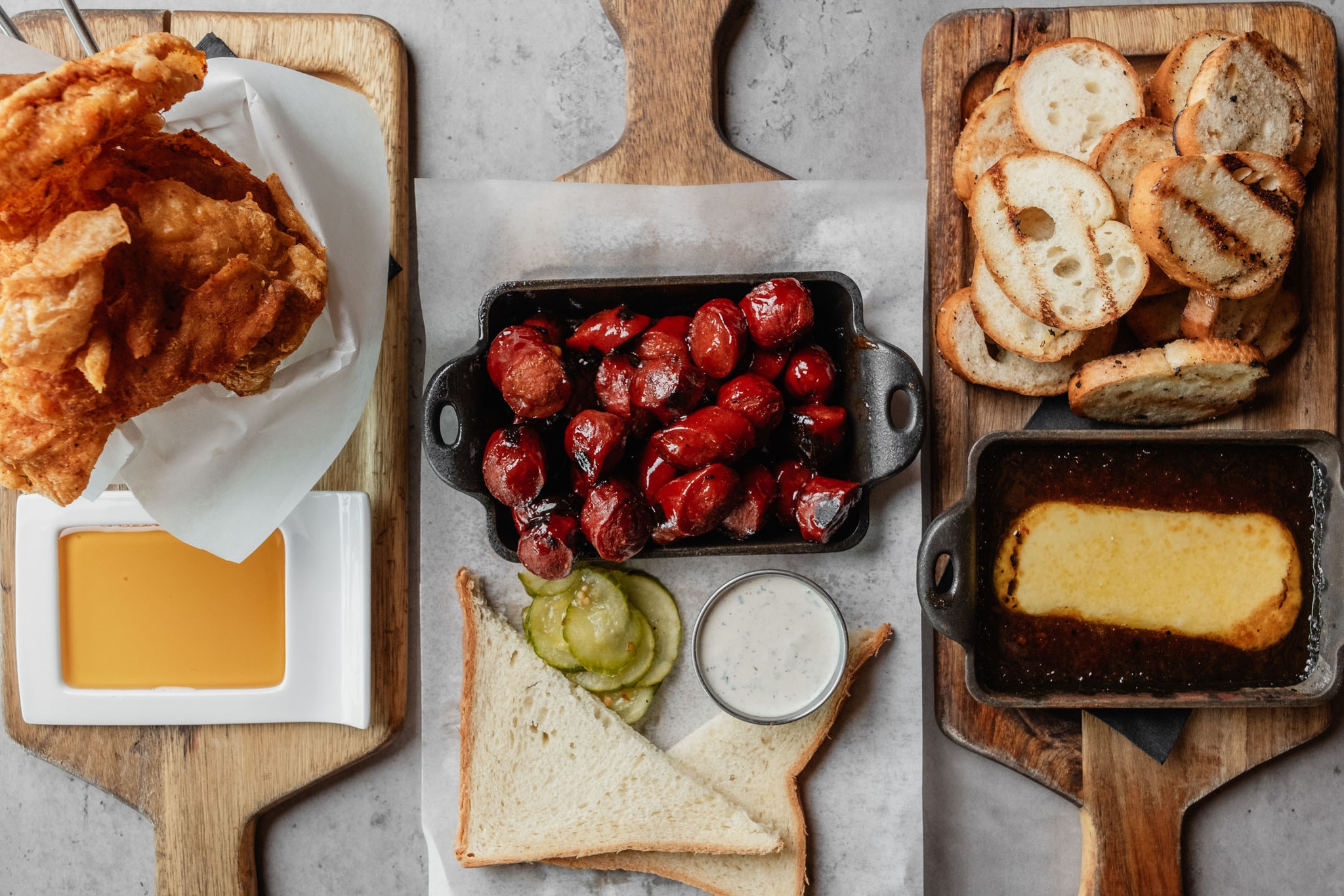 multiple delicious meals on a table 
