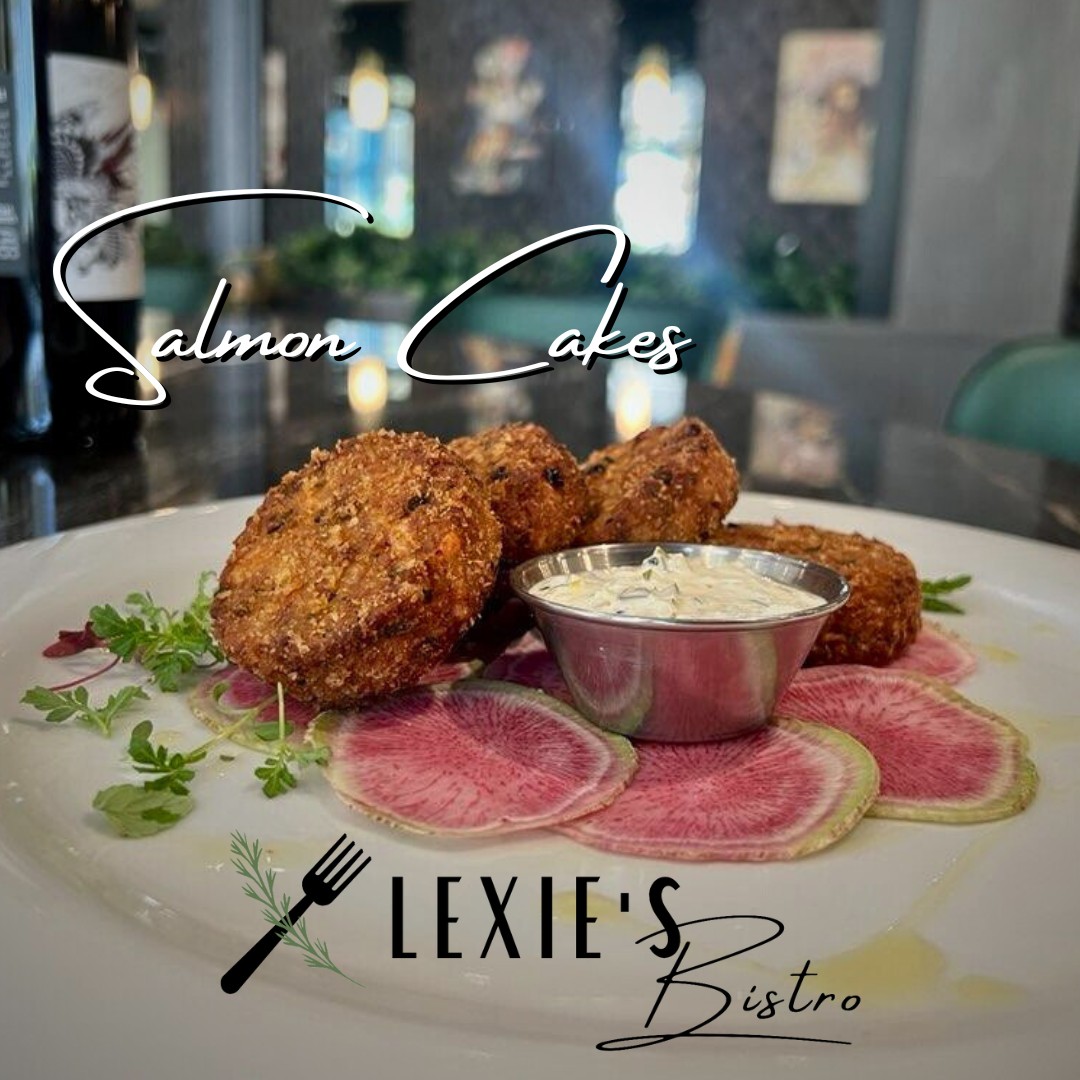 crab cakes on a plate 