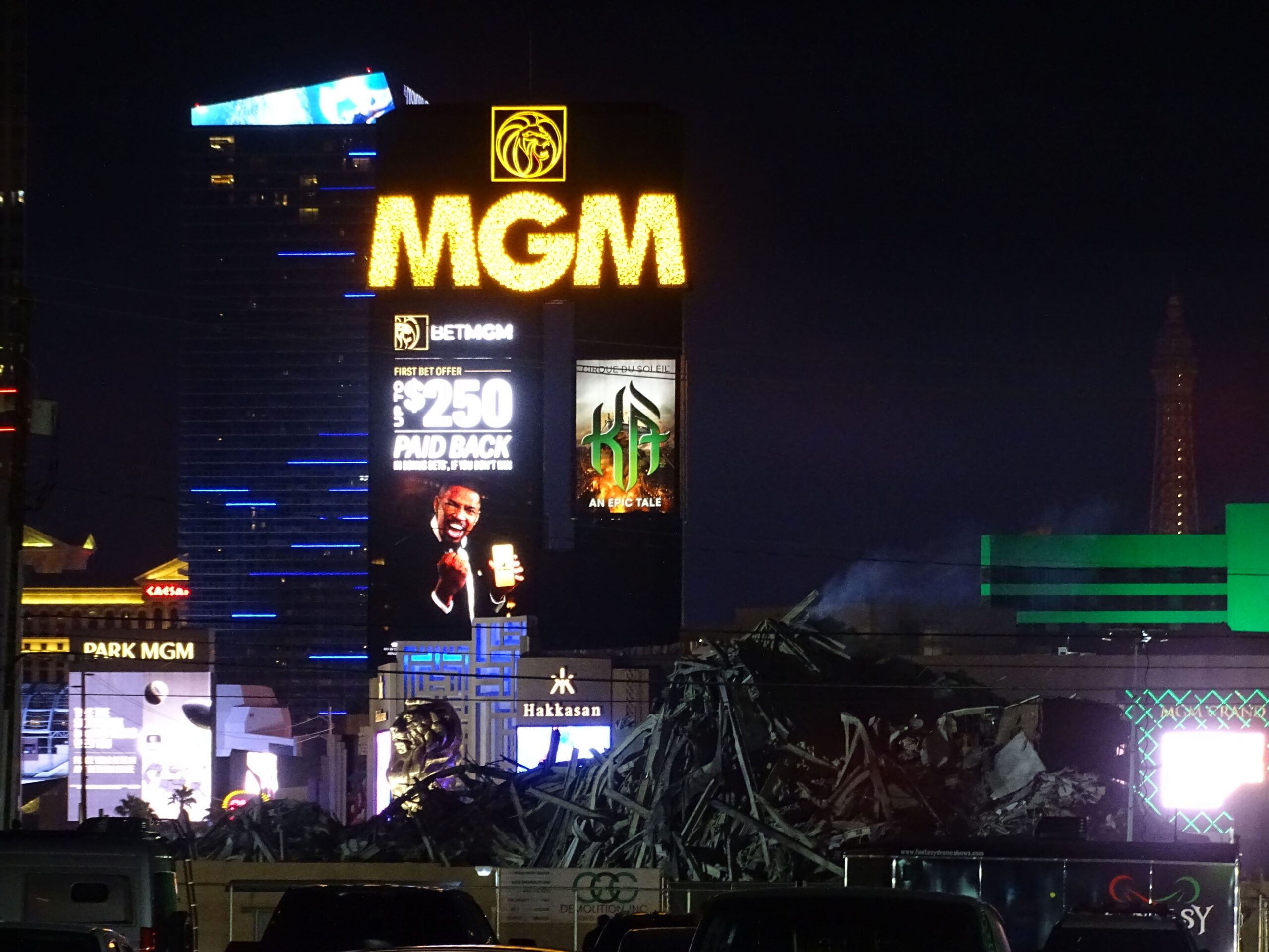 TROPICANA IMPLOSION - Vegas 411 Exclusive Footage