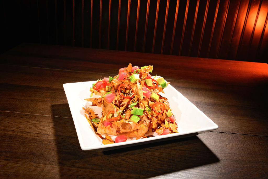 Image the Ahi Nachos at Seventy Six Tavern by Station Casinos