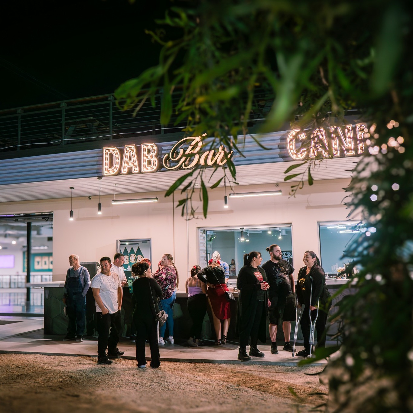 nuwu cannabis lounge exterior 